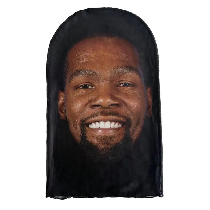 3D Printed Kanye Face Mask Practical Celebrity Face Funny Headgear Cover Cosplay Accessories