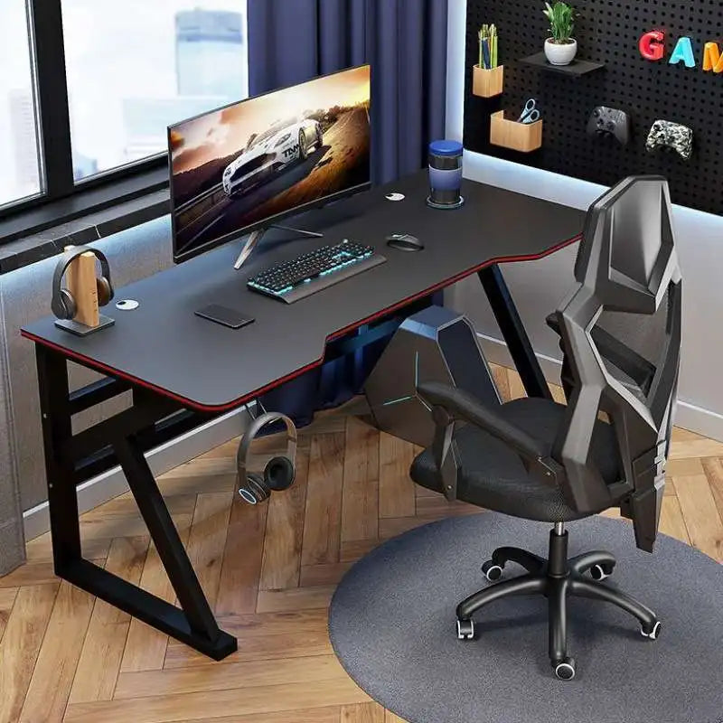 Computer Desk Home Table Bedroom Small Apartment Student Learning Desk Simple Gaming Desks E-Sports Desk Workbench Office Desk