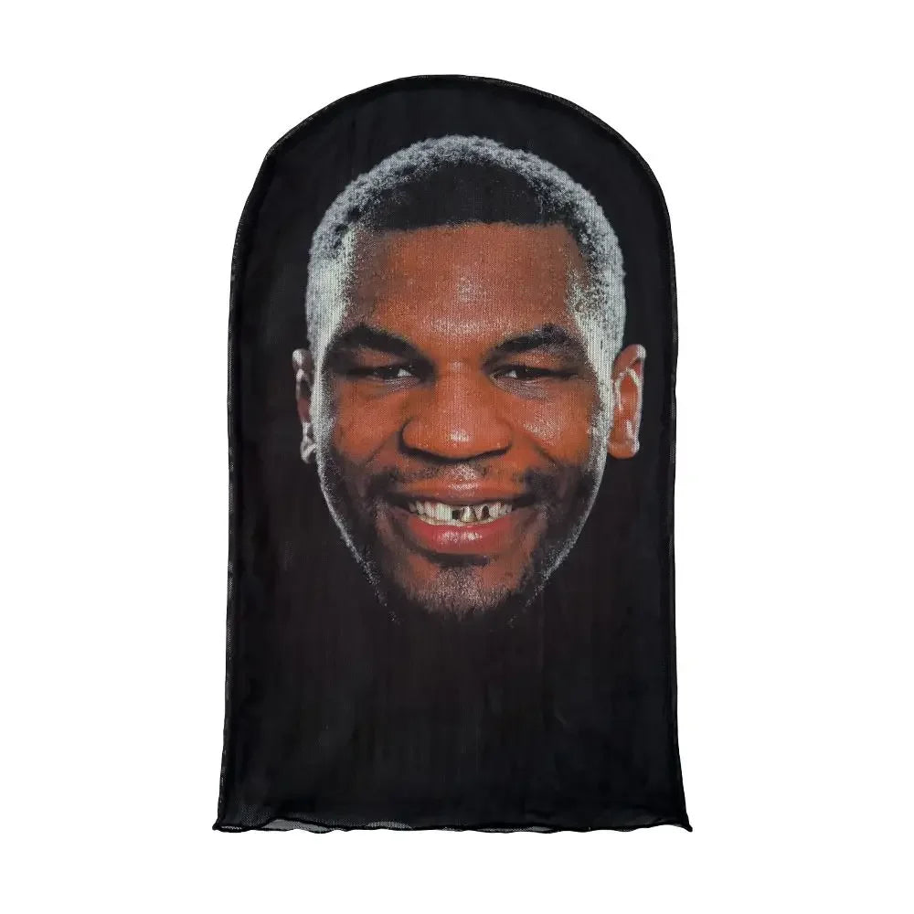 3D Printed Kanye Face Mask Practical Celebrity Face Funny Headgear Cover Cosplay Accessories
