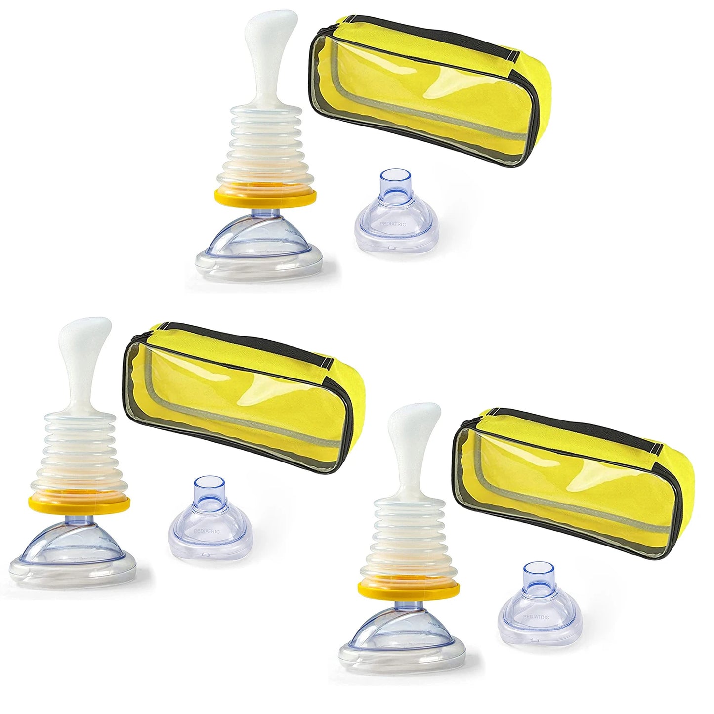 4PCS/Set First Aid Kit Choking Device Adults & Children 2 Size Choking Rescue Kits Home Asphyxia Rescue Device Anti Suffocation