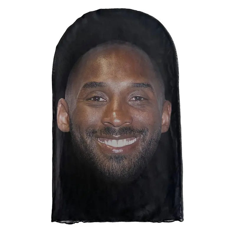 3D Printed Kanye Face Mask Practical Celebrity Face Funny Headgear Cover Cosplay Accessories