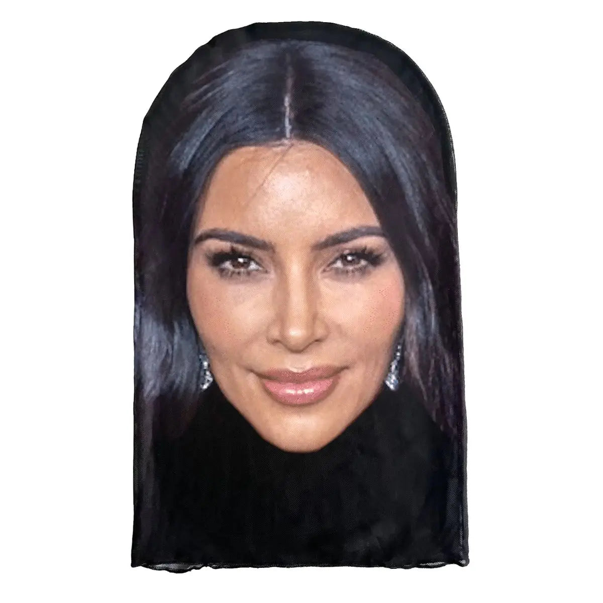 3D Printed Kanye Face Mask Practical Celebrity Face Funny Headgear Cover Cosplay Accessories