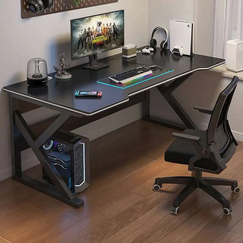 Computer Desk Home Table Bedroom Small Apartment Student Learning Desk Simple Gaming Desks E-Sports Desk Workbench Office Desk