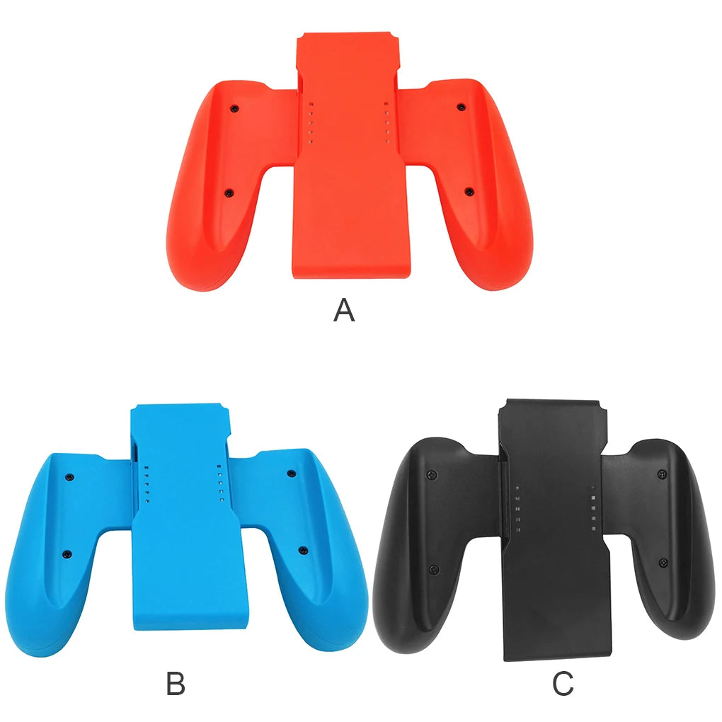 Gamepads Grip Handle Bracket Holder for Nintendo Switch JoyCon Controller Plastic Handle Bracket Stand