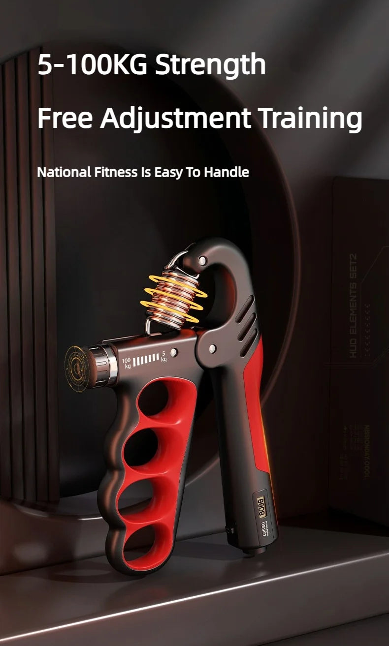 5-100Kg Grip Strength Gym Wrist Expander Hand Strengthener Adjustable Muscle Recovery Fitness Exercise Device For Rehabilitation