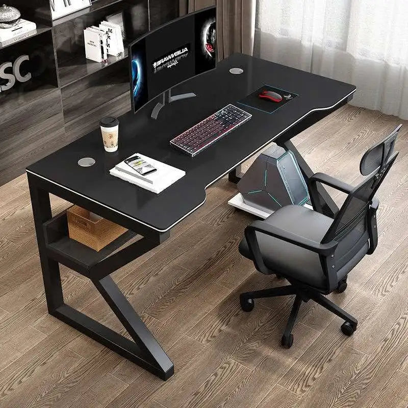 Computer Desk Home Table Bedroom Small Apartment Student Learning Desk Simple Gaming Desks E-Sports Desk Workbench Office Desk