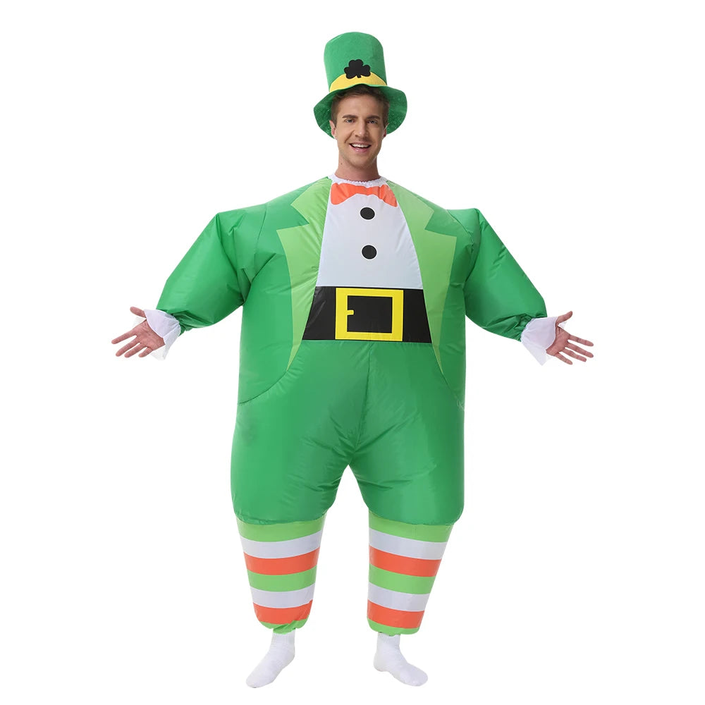 Adult Mascot Clown Inflatable Costume Anime Ballet Dress Suits Carnival Purim Halloween Party Cosplay Costumes for Man Woman