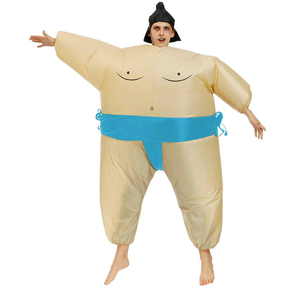 Adult Mascot Clown Inflatable Costume Anime Ballet Dress Suits Carnival Purim Halloween Party Cosplay Costumes for Man Woman