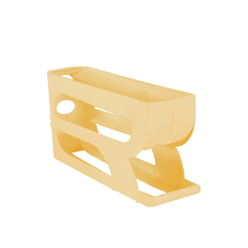 Automatic Roll-out Egg Storage Device Household Refrigerator Storage Box Egg Box Can Hold 30 Eggs High Quality Egg Rack Kitchen