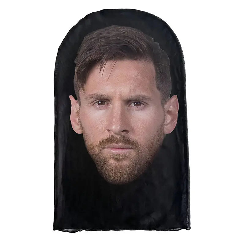 3D Printed Kanye Face Mask Practical Celebrity Face Funny Headgear Cover Cosplay Accessories