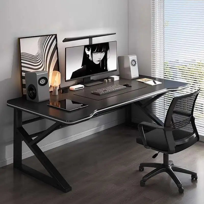 Computer Desk Home Table Bedroom Small Apartment Student Learning Desk Simple Gaming Desks E-Sports Desk Workbench Office Desk