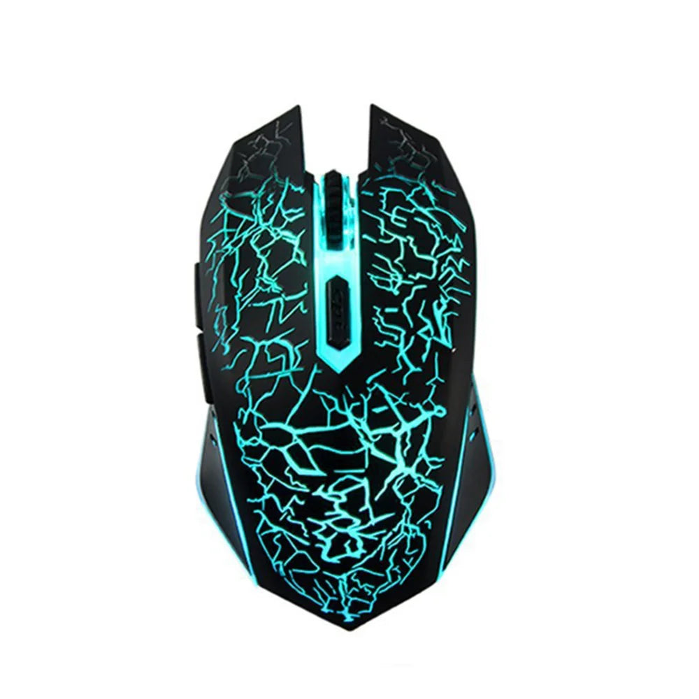 Wireless Gaming Mouse 2.4G Rechargeable Bluetooth Mouse For Laptop RGB Backlight E-Sports Mechanical Mouse For PC Computer Gamer