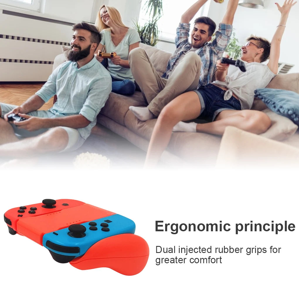 Gamepads Grip Handle Bracket Holder for Nintendo Switch JoyCon Controller Plastic Handle Bracket Stand