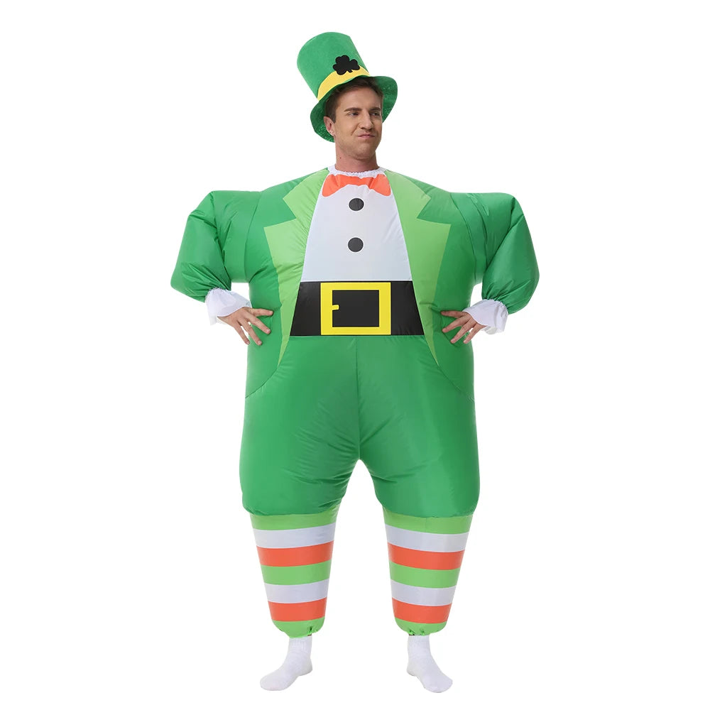 Adult Mascot Clown Inflatable Costume Anime Ballet Dress Suits Carnival Purim Halloween Party Cosplay Costumes for Man Woman