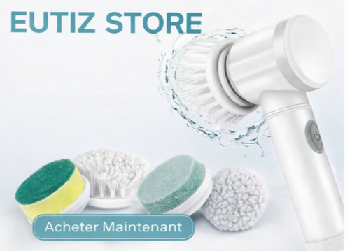 Brosse Électrique de Nettoyage Multifonction – EUTIZ STORE