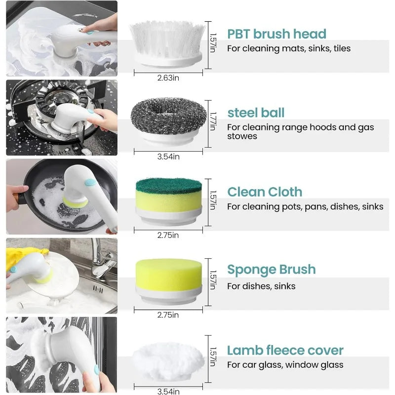 Brosse Électrique de Nettoyage Multifonction – EUTIZ STORE