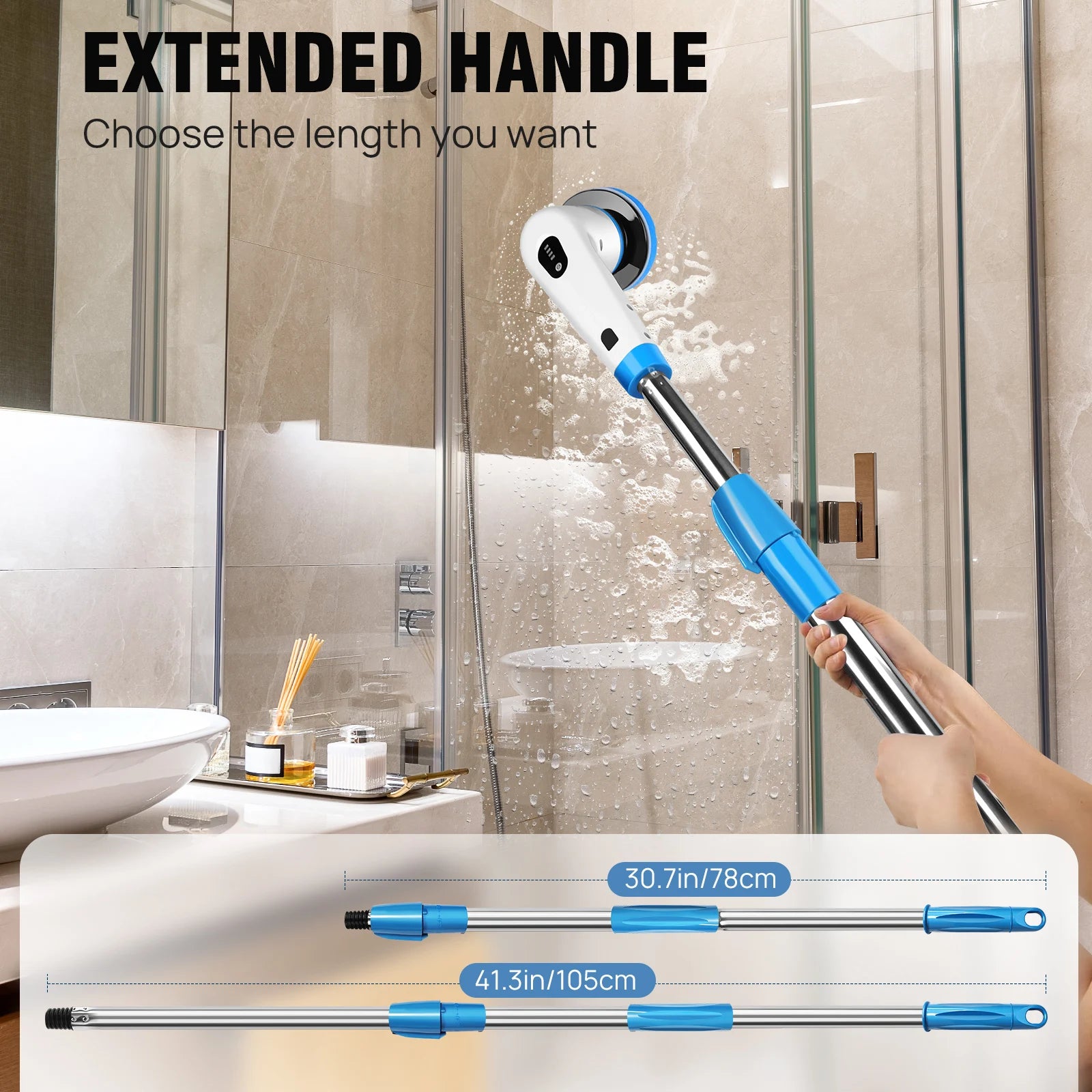 Brosse de Nettoyage Électrique Multifonction – Édition PRO