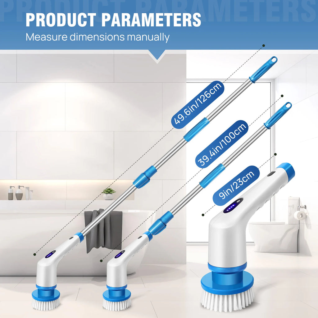 Brosse de Nettoyage Électrique Multifonction – Édition PRO