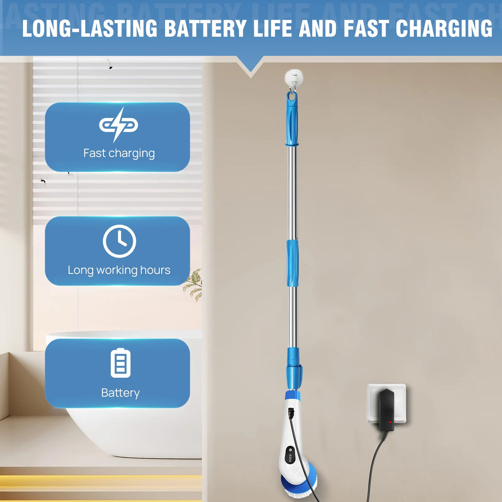 Brosse de Nettoyage Électrique Multifonction – Édition PRO