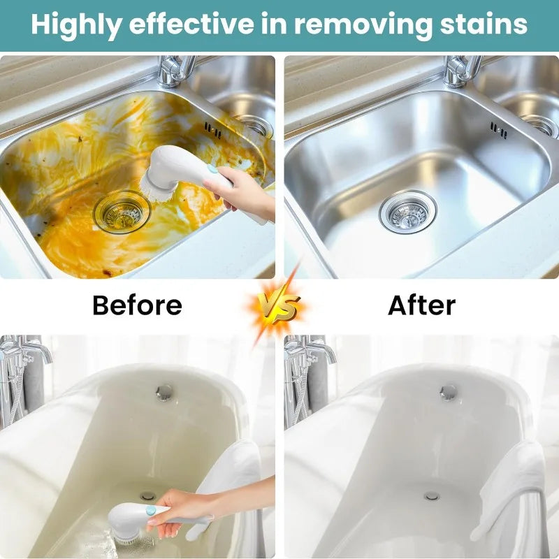 Brosse Électrique de Nettoyage Multifonction – EUTIZ STORE