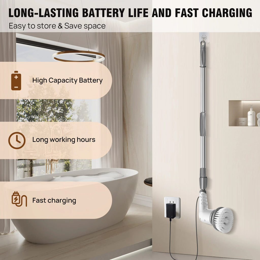 Brosse de Nettoyage Électrique Multifonction – Édition PRO